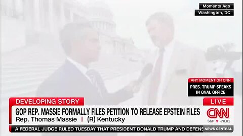 Rep. Massie Hits Trump: ‘I Got Three Billionaires Right Now Running Ads Against Me in Kentucky, and One of Them Is in Epstein’s Black Book’
