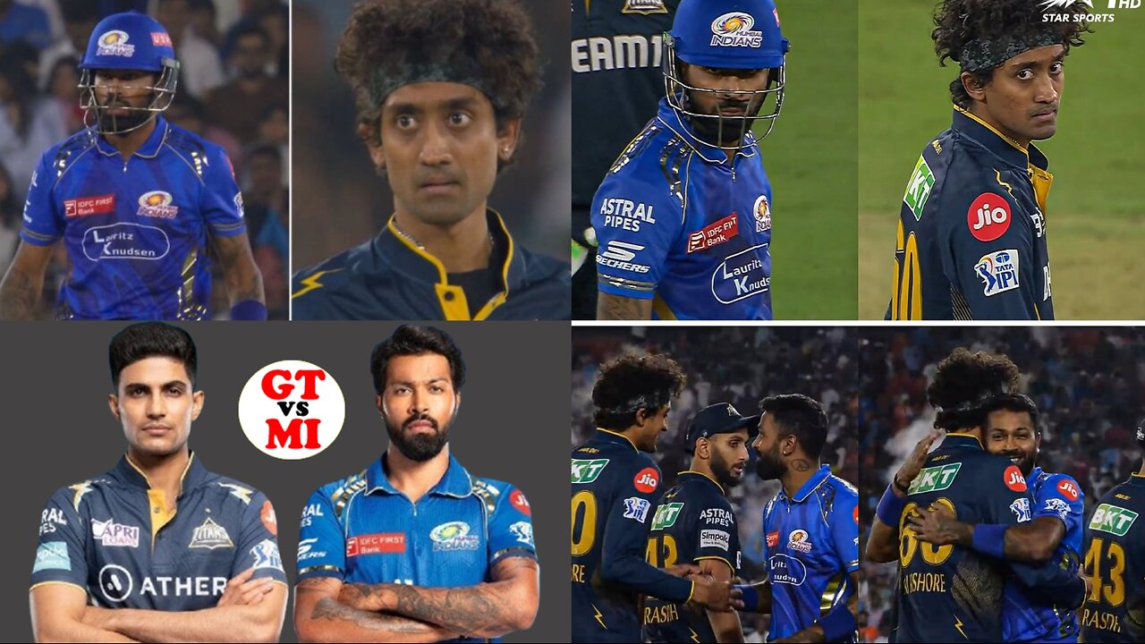 Hardik vs Sai Kishore! मैदान पर भिड़ गए, अंपायर ने बीच में आकर रोका - IPL 2025 का बड़ा विवाद!