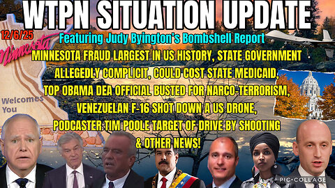WTPN ~ Judy Byington ~ Situation Update ~ 12-6-25 ~ Trump Return ~ Restored Republic via a GCR