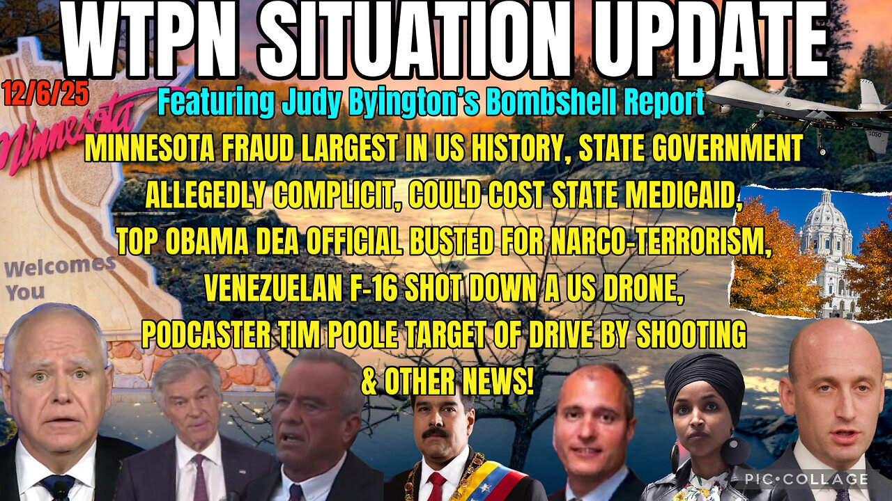 WTPN ~ Judy Byington ~ Situation Update ~ 12-6-25 ~ Trump Return ~ Restored Republic via a GCR