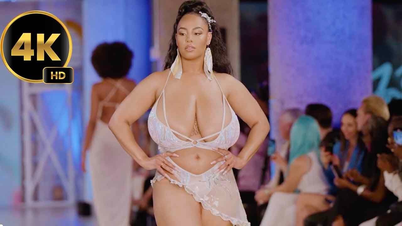 GYV Me Body Swimwear Show 4K. Art Hearts Fashion