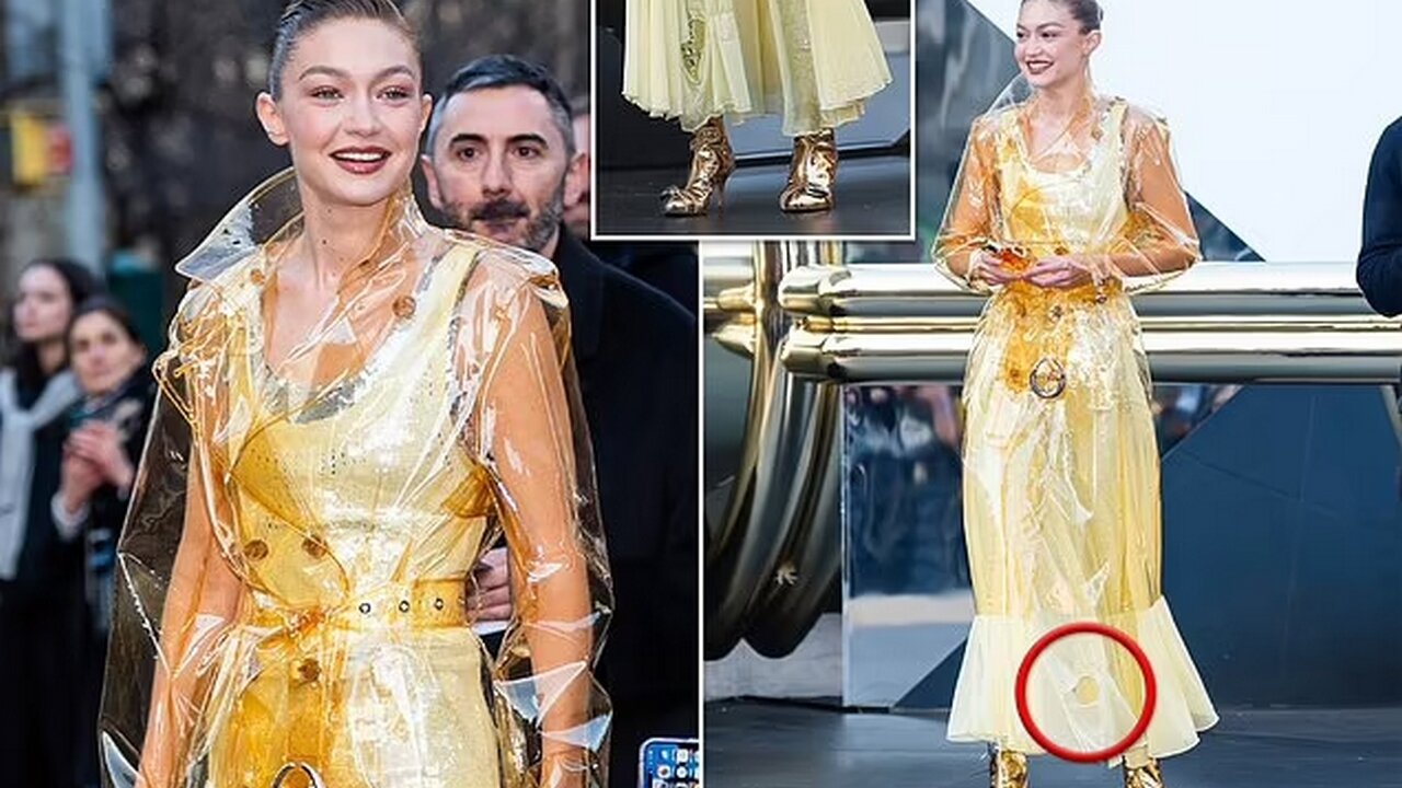 Gigi Hadid’s Wardrobe Malfunction in NYC