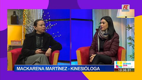 Mackarena Martínez Kinesióloga Enfermedades respiratorias