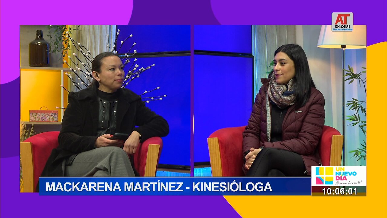 Mackarena Martínez Kinesióloga Enfermedades respiratorias