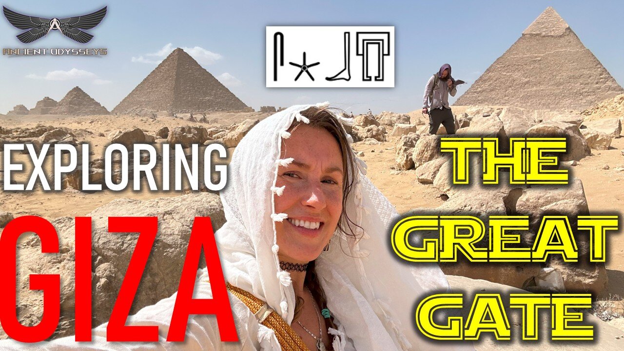 NEW GIZA GREAT GATE! | MENKAURE CRYSTAL TEMPLE , QUARRY, TOMBS & SATELLITES
