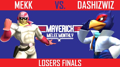 Mekk (Falcon) vs. DaShizWiz (Falco) - Losers Finals | The Maverick Melee Monthly