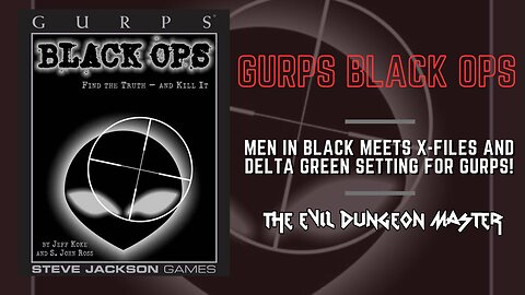 GURPS - Black Ops Setting Book