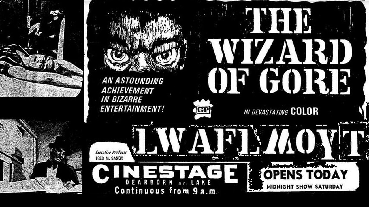 LWAFLMOYT The Wizard of Gore (1970)