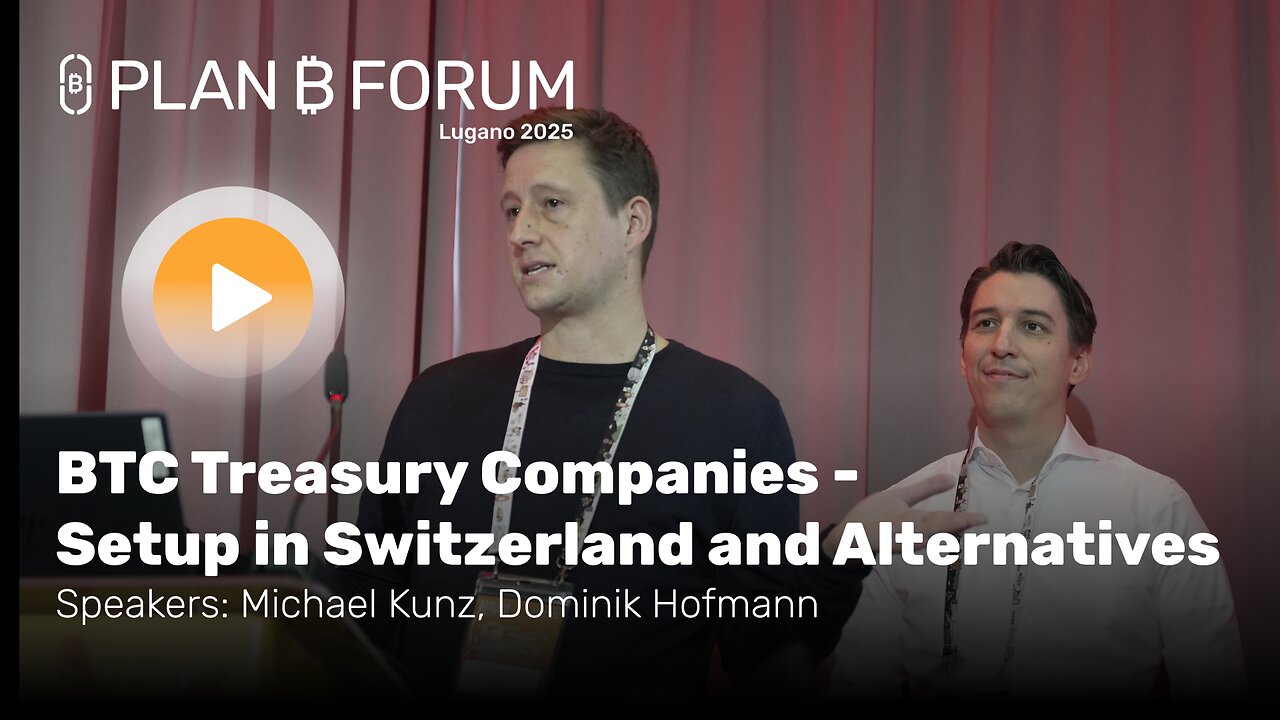 BTC Treasury Companies - Setup in Switzerland and Alternatives-