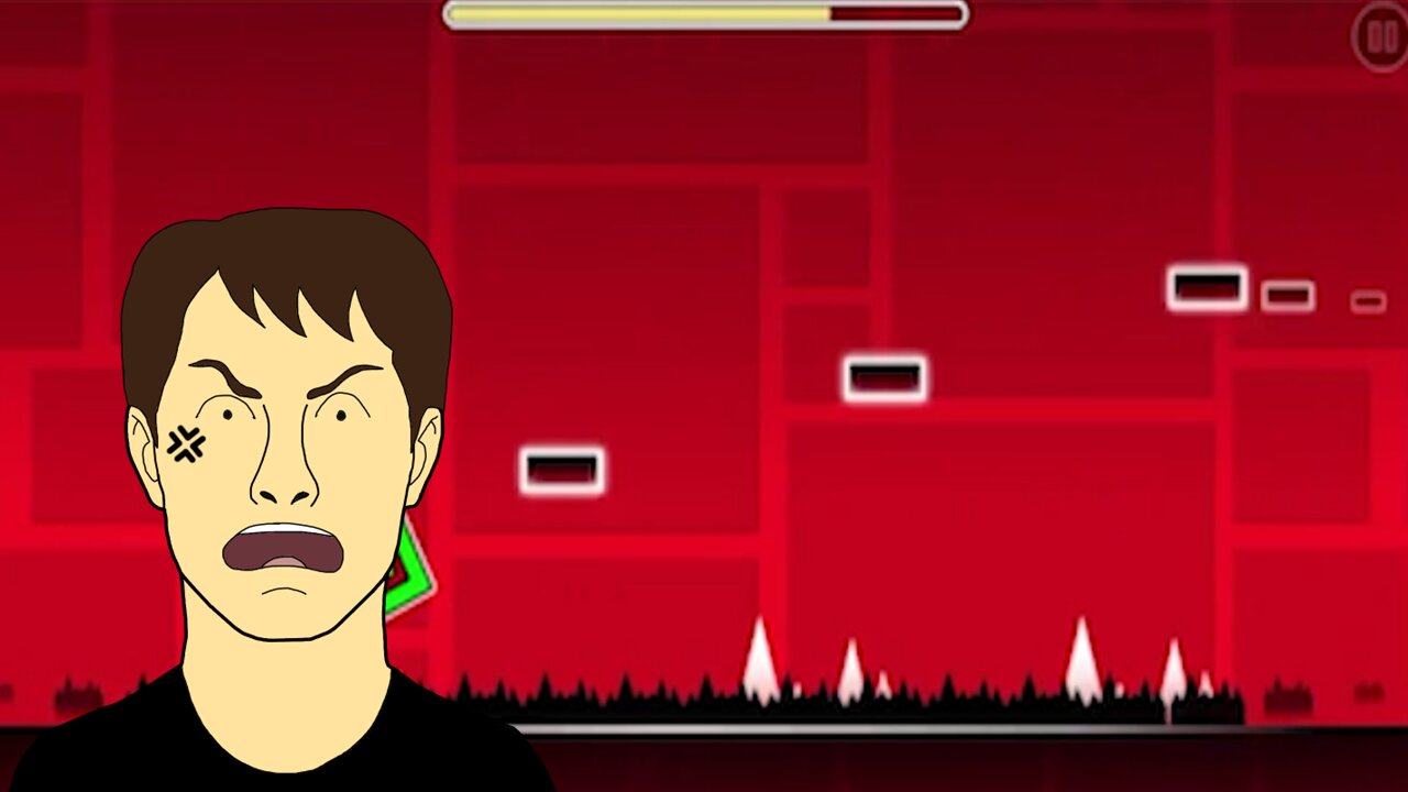 Getting Annoyed At The Same Level Over Again In Geometry Dash