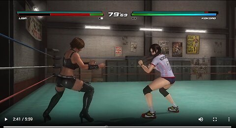 Lisa + Mila vs Tina + Kokoro