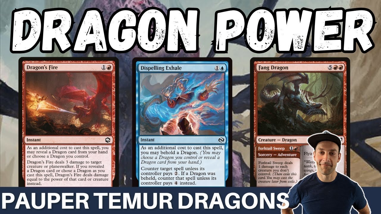 IT'S DRAGON TIME! SWEET Pauper brew combines big creatures with high synergy for pure timmy fun!