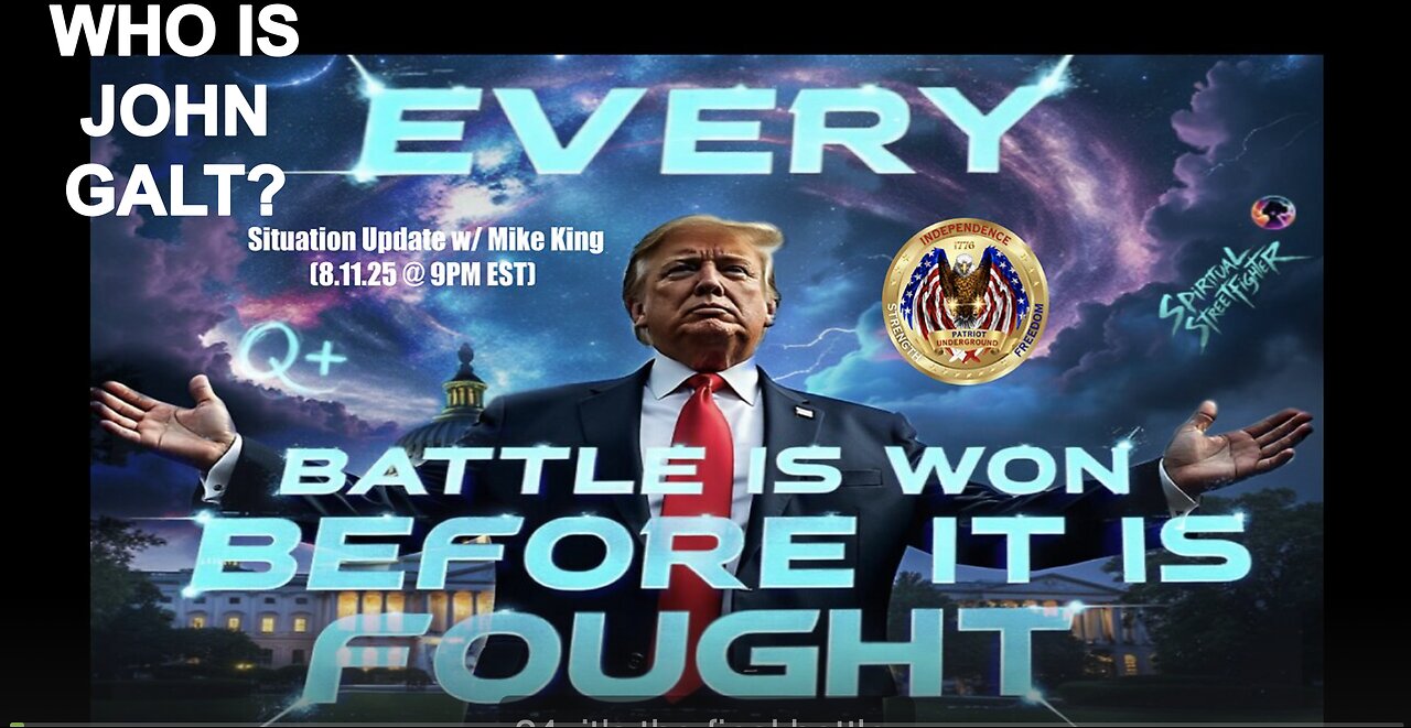 PATRIOT UNDERGROUND W/ MIKE KING- RULE 740 IT HAS BEGUN. THE SITUATION IN GAZA. WHO IS John Galt?