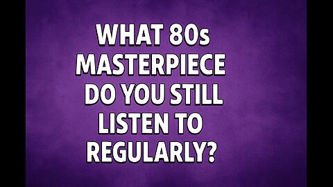1980s Nostalgia Quiz