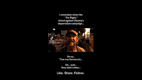 When Republicans rioted in the streets to protest Obama’s deportation campaign…