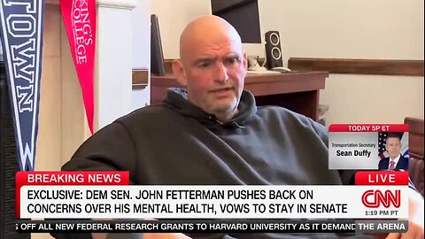 Sen. Fetterman Pushes Back over His Mental Health: ‘My Doctors Are Like, “John Is Great”‘