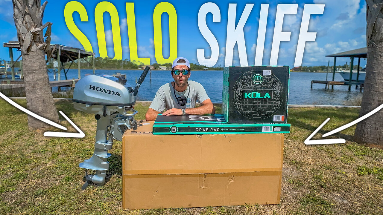 Unboxing CRAZY Solo Skiff! (ROCKET)