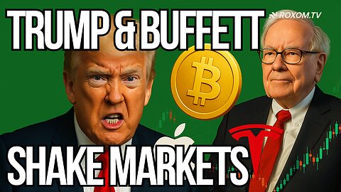 Trump Nukes Hollywood, Buffett Steps Down, Bitcoin Pumps, $5K in Trades 🔥 | Market Radar