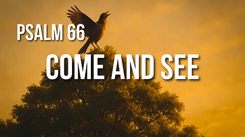 Psalm 66 – Telling the World What God Has Done