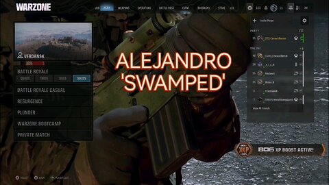 Warzone 2025: Alejandro 'Swamped'