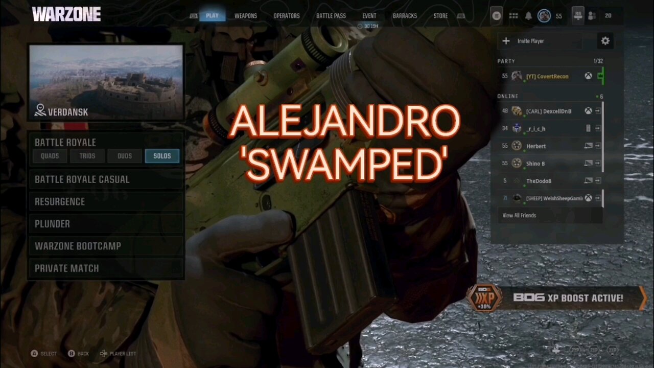 Warzone 2025: Alejandro 'Swamped'