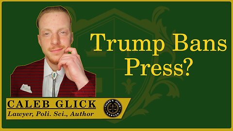🟢 Trump BANS Press?! Defying Article 1 to the Bill of Rights?! JUDGES AGREE?! 🟢