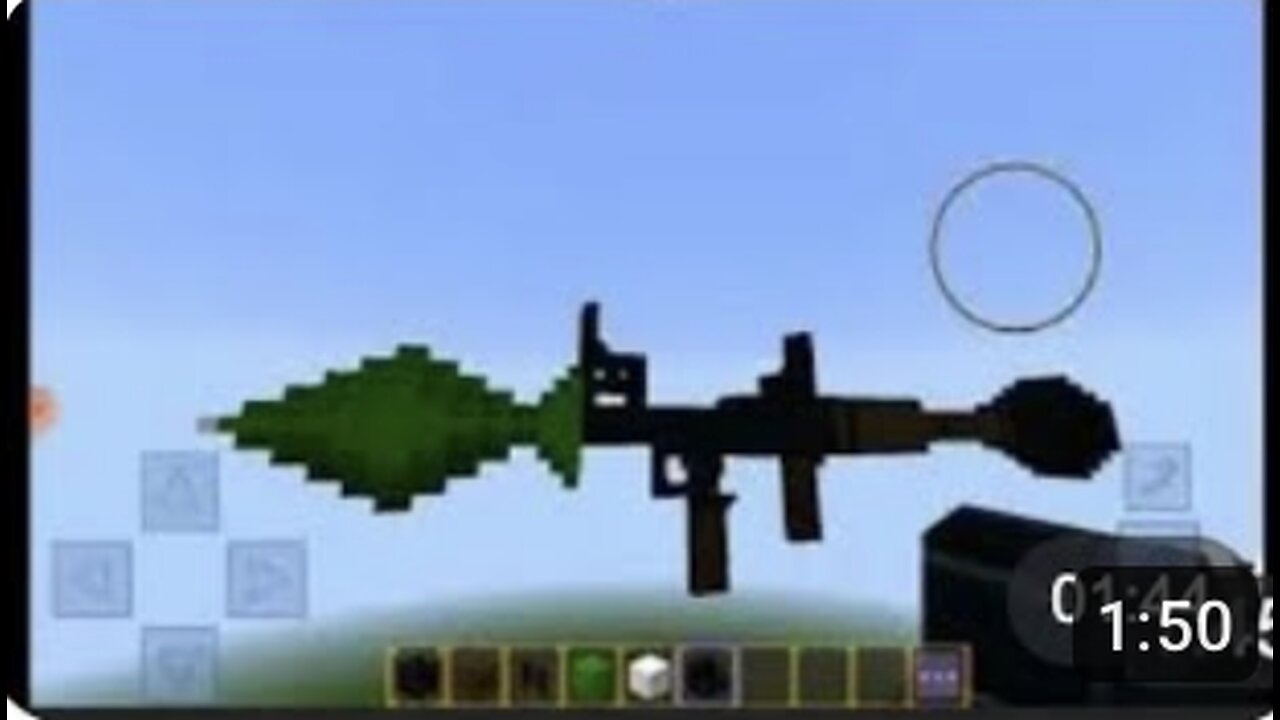 How to build a RPG-7 grenade launcher in master craft pro