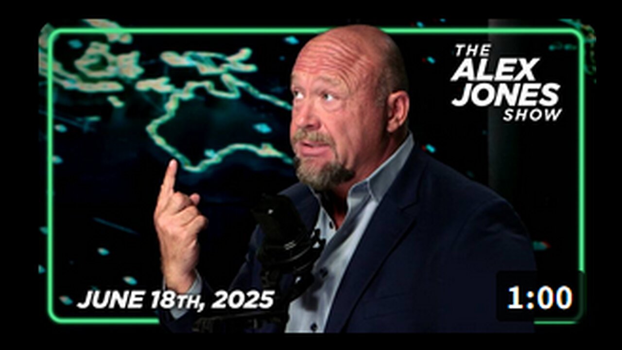 Alex Jones full show 6-18, Will we go to was with Iran, 2020 election news and more