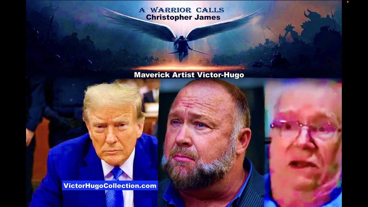Warrior Calls Christopher James VictorHugo Expose Alex Jones Sandy Hook Jim Fetzer Trump Show Trials