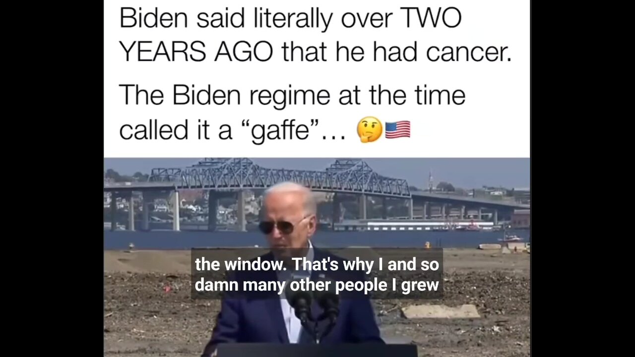 Remember 2 years ago when Biden told us he had cancer but the media continue to try to lie and cover