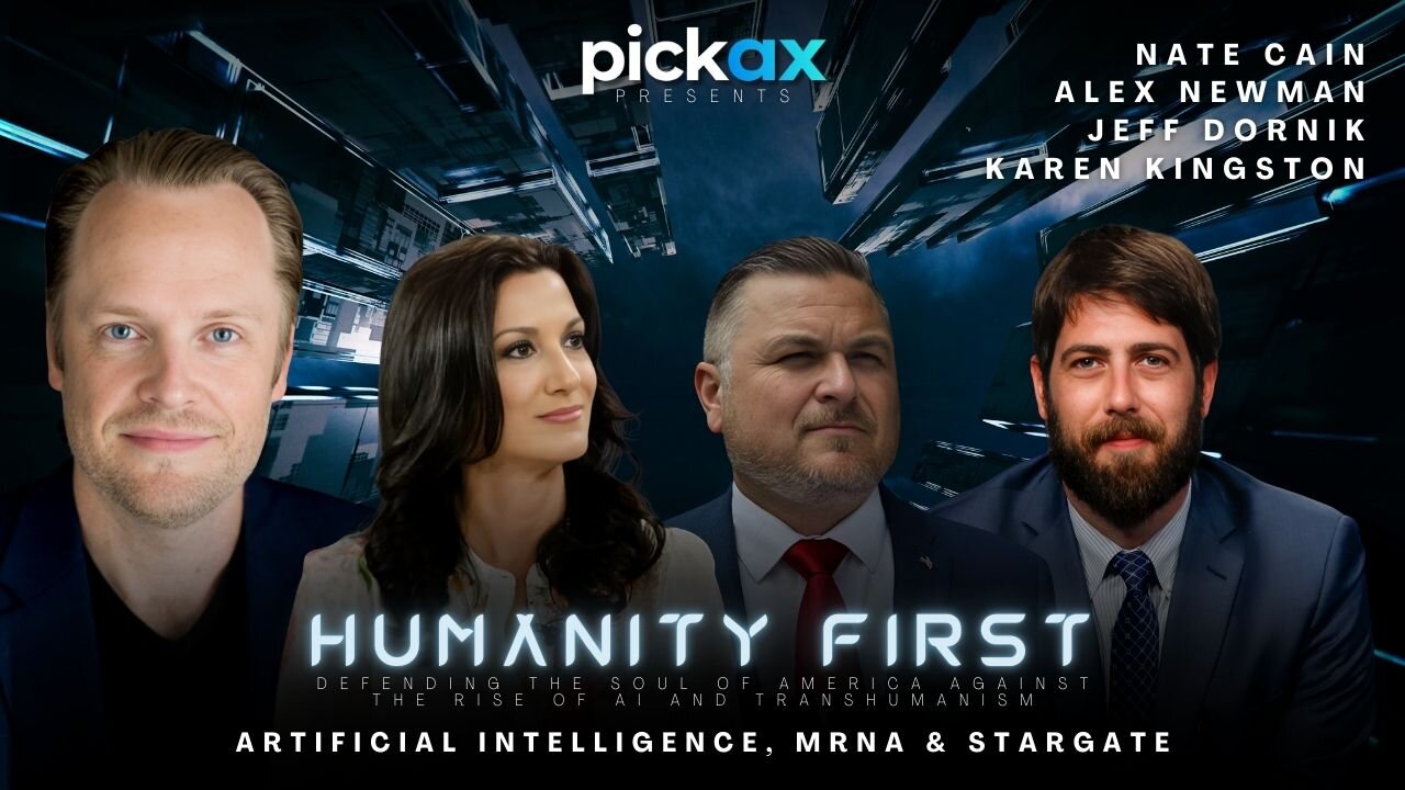Transhumanism Without Consent: AI, mRNA & the Death of Bodily Autonomy | Nate Cain, Alex Newman, Karen Kingston & Jeff Dornik | Humanity First Summit