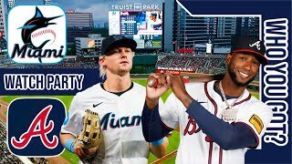 Miami Marlins vs Atlanta Braves | Live Play by Play Stream | 3D Presentation | #mlb 8-10-2025 Game