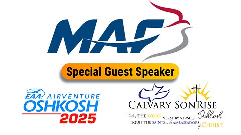 MAF Special Guest Speaker | Calvary SonRise