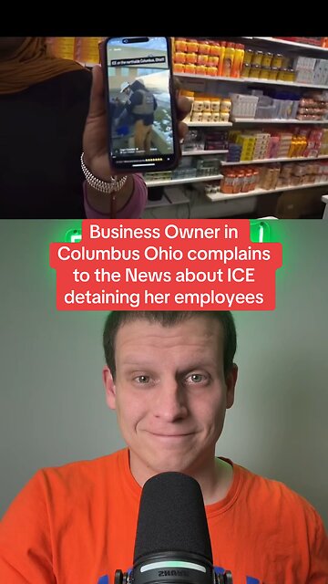 Business owner in Columbus Ohio complains to the News about ICE detaining her employees