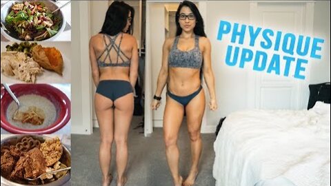Physique Update | Full Day of Lean Bulking (How to Build Muscle Over Fat)