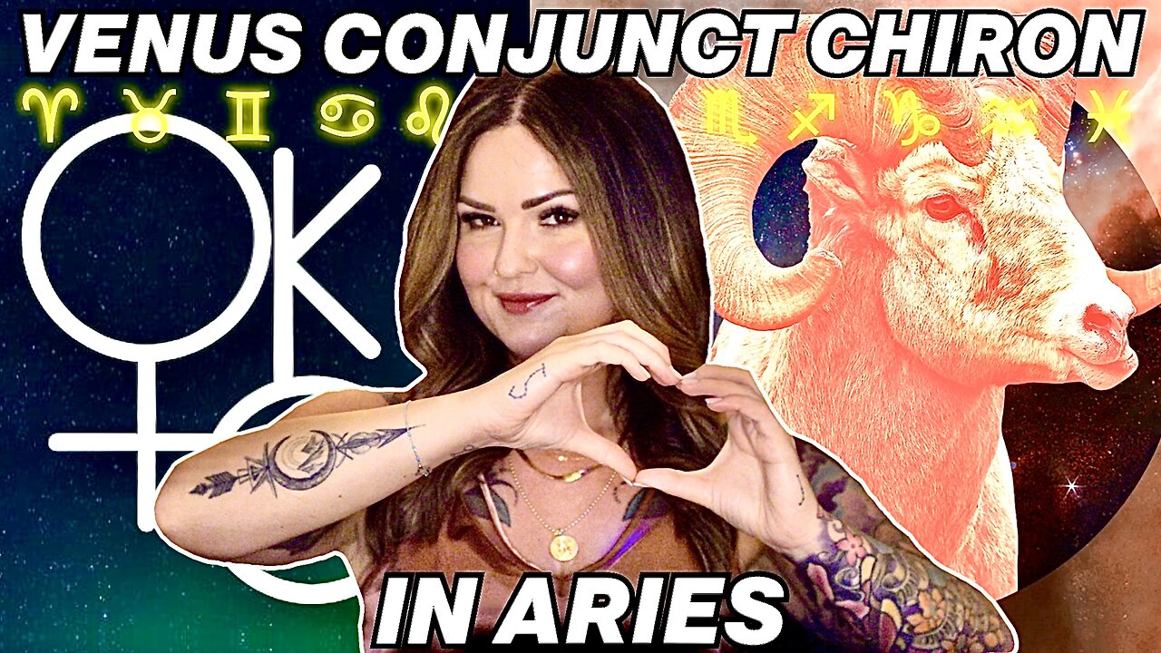 Venus Conjunct Chiron in Aries 2025 | All 12 Signs