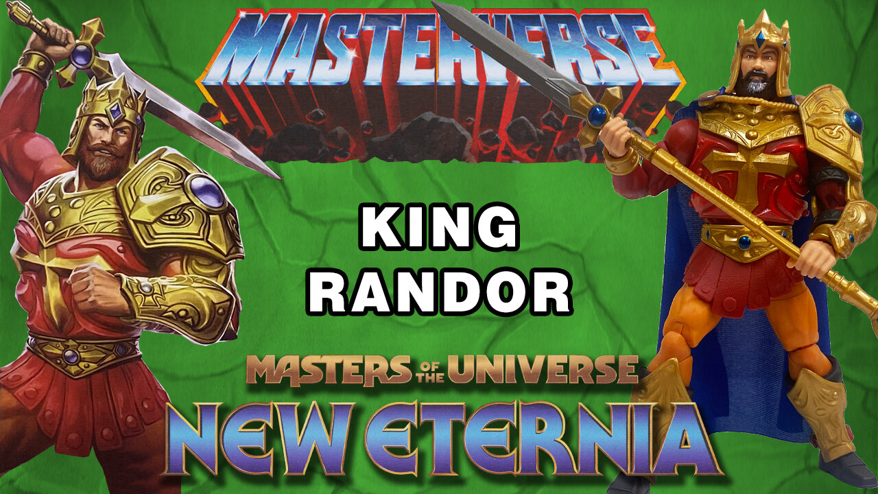 King Randor - New Eternia - Masterverse - Unboxing & Review