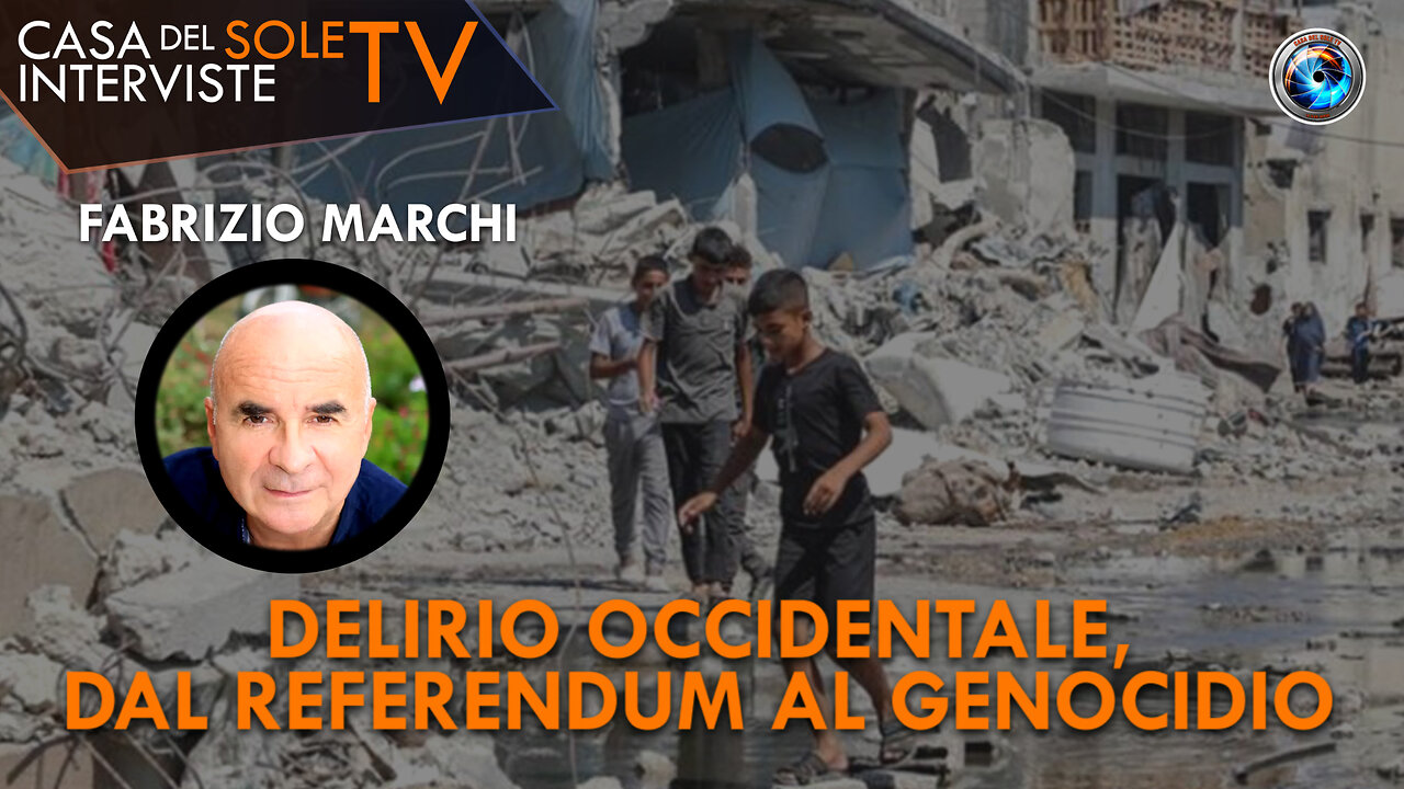 Fabrizio Marchi: delirio occidentale, dal referendum al genocidio