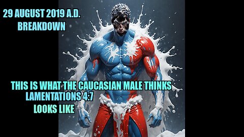 Lamentations 4:7-8, White, Red, Blue Bodies, Are They American Flag People
