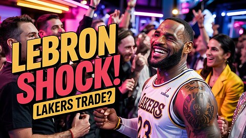 LeBron James Parties While Lakers Rumors Go Wild!