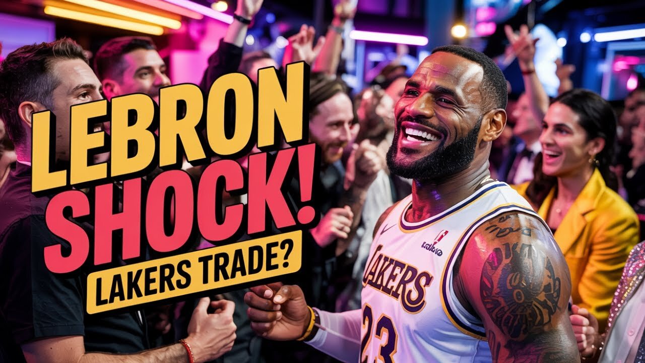 LeBron James Parties While Lakers Rumors Go Wild!