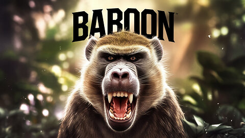 WILD Baboons Caught on Camera!