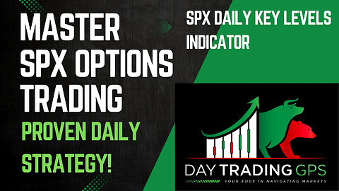 Master SPX 0-DTE Options Trading With The Day Trading GPS Indicator!