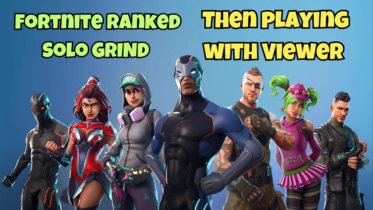 🔴FORTNITE SOLO RANK GRIND THEN PLAYING WITH YOU ALL 🔴LIVE 🔴
