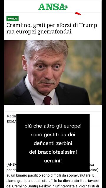 la notizia del giorno