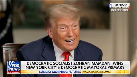 Trump Issues Stern Warning to NYC Mayoral Candidate Mamdani