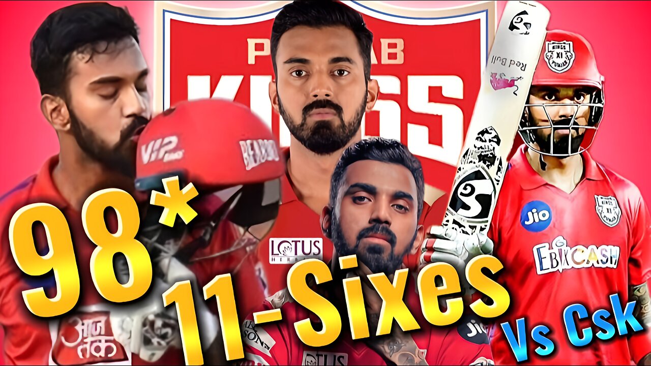 KL Rahul Destroys CSK with 98* | IPL 2021 Batting Masterclass*