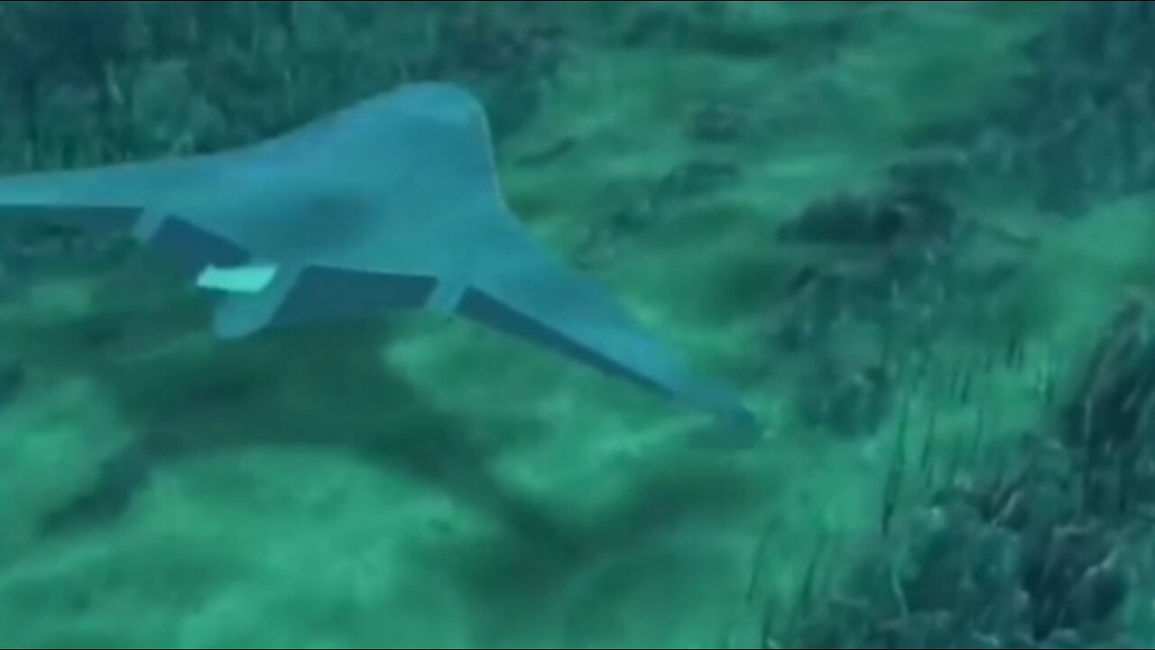 US Manta Ray - the Most Advance Unmanned AI Submarine in the World...