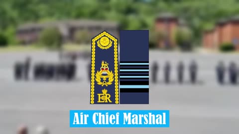 Royal Air Force Ranks in order