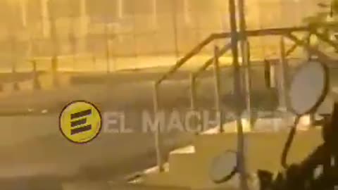 Sound of gunfire and explosions heard in eyewitness video of prison complex in Machala, Ecuador;